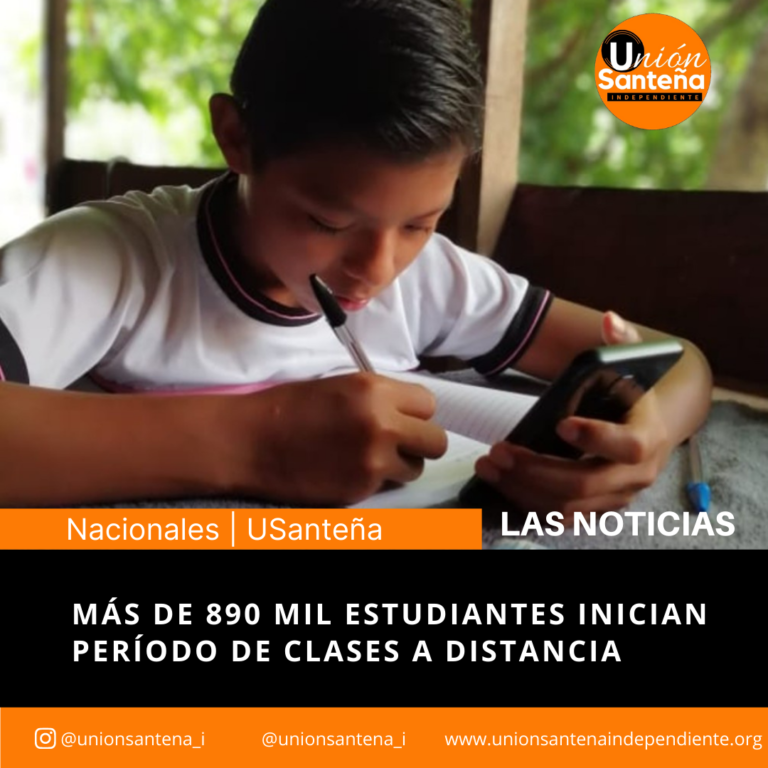 Más de 890 mil estudiantes inician período de clases a distancia