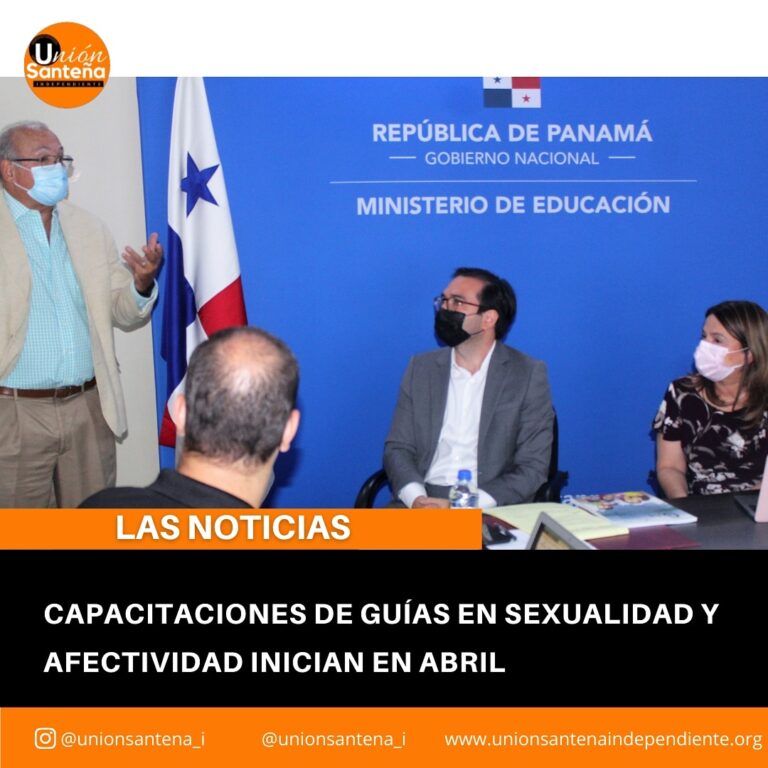 Capacitaciones de guías en sexualidad y afectividad inician en abril