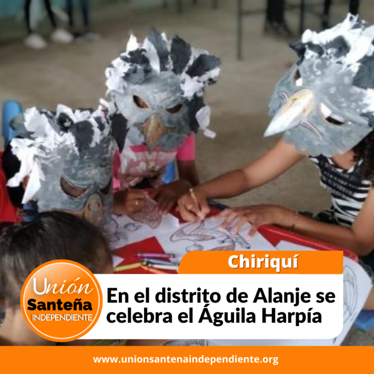 En el distrito de Alanje se celebra el Águila Harpía