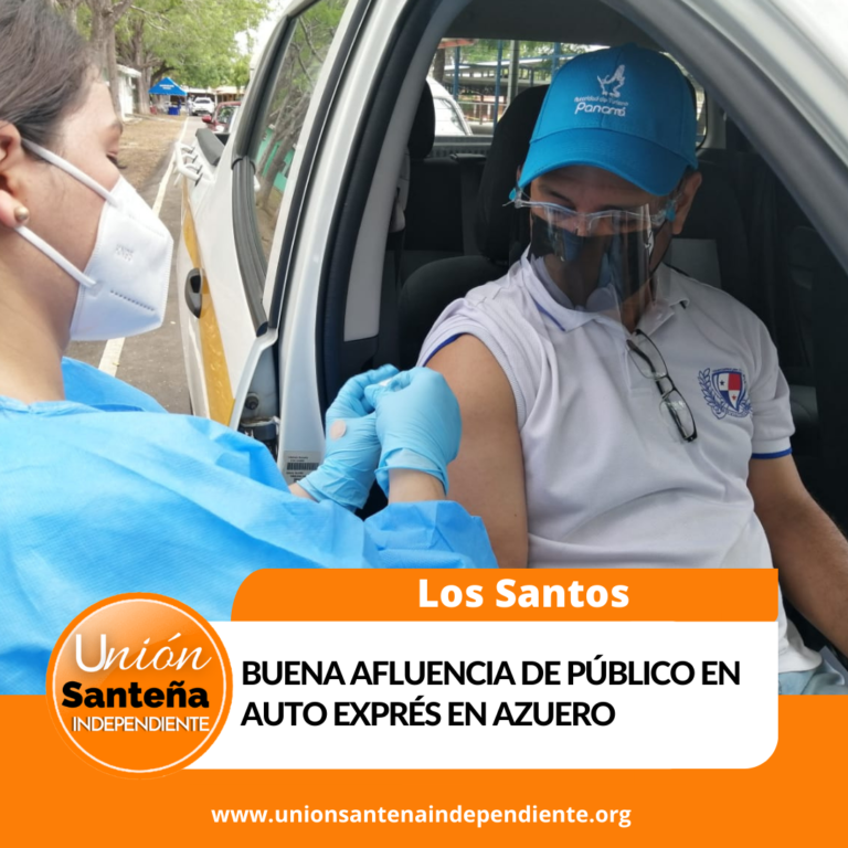 Buena afluencia de público en auto exprés en Azuero
