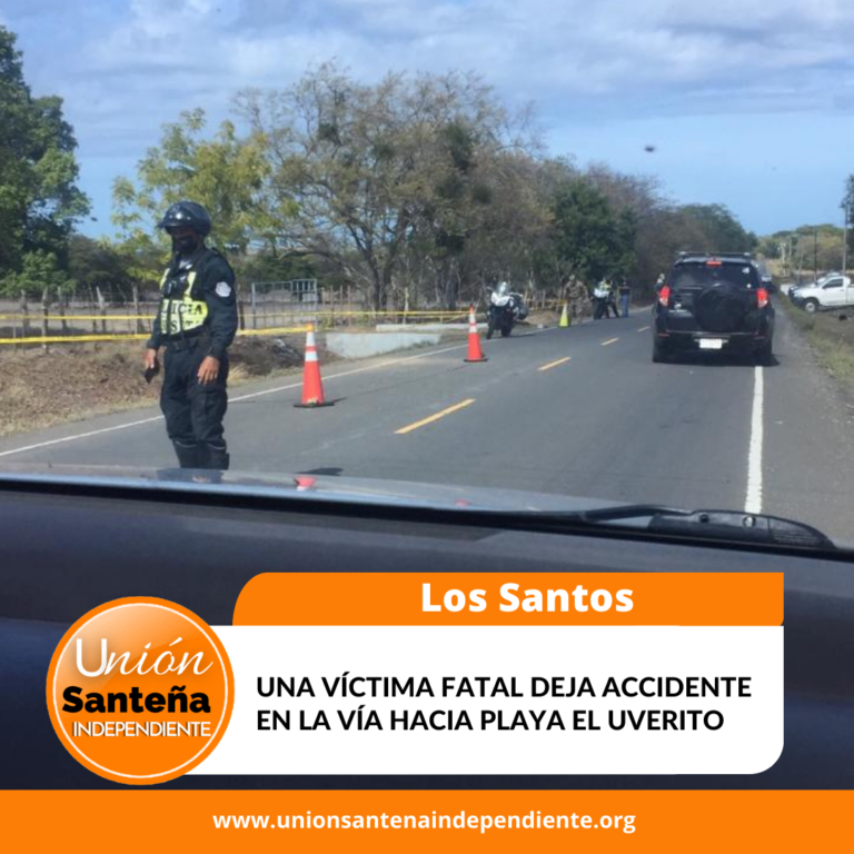 Una víctima fatal deja accidente en la vía hacia Playa El Uverito