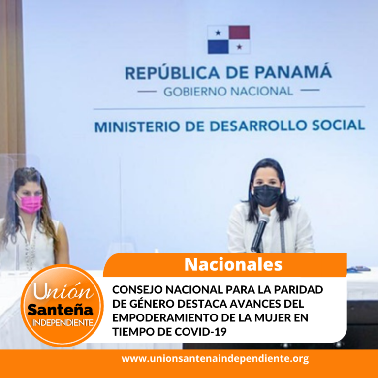 Consejo Nacional para la Paridad de Género destaca avances del empoderamiento de la mujer en tiempo de COVID-19