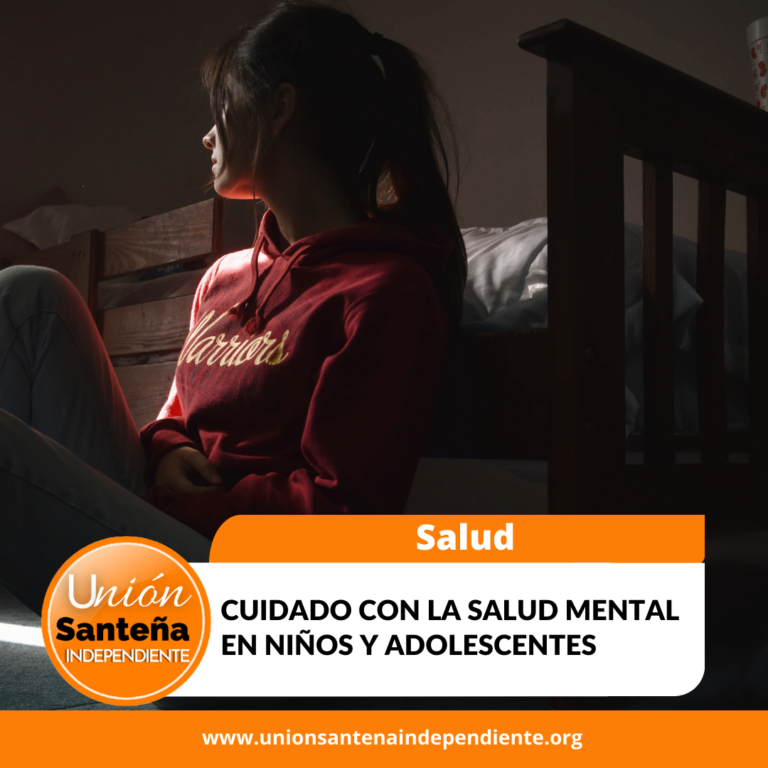 Cuidado con la salud mental en niños y adolescentes