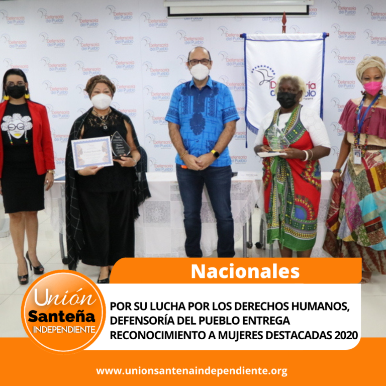 Por su lucha por los derechos humanos, Defensoría del Pueblo entrega reconocimiento a Mujeres Destacadas 2020