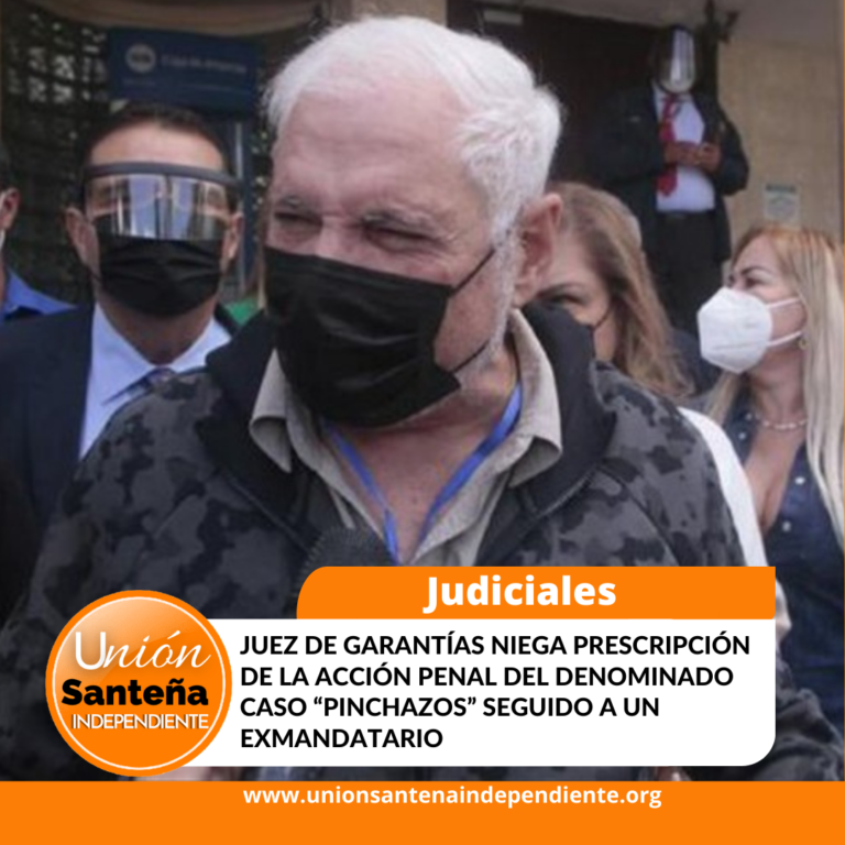 JUEZ DE GARANTÍAS NIEGA PRESCRIPCIÓN DE LA ACCIÓN PENAL DEL DENOMINADO CASO “PINCHAZOS” SEGUIDO A UN EXMANDATARIO