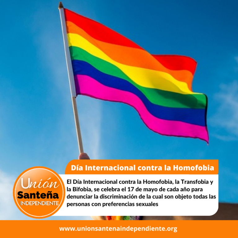 Día Internacional contra la Homofobia, la Transfobia y la Bifobia