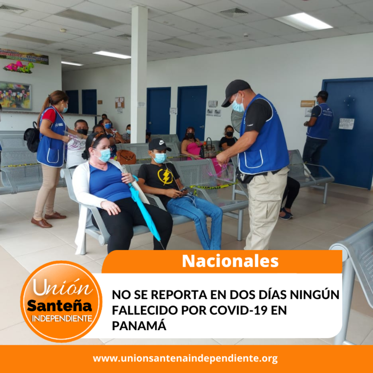 No se reporta en dos días ningún fallecido por COVID-19 en Panamá