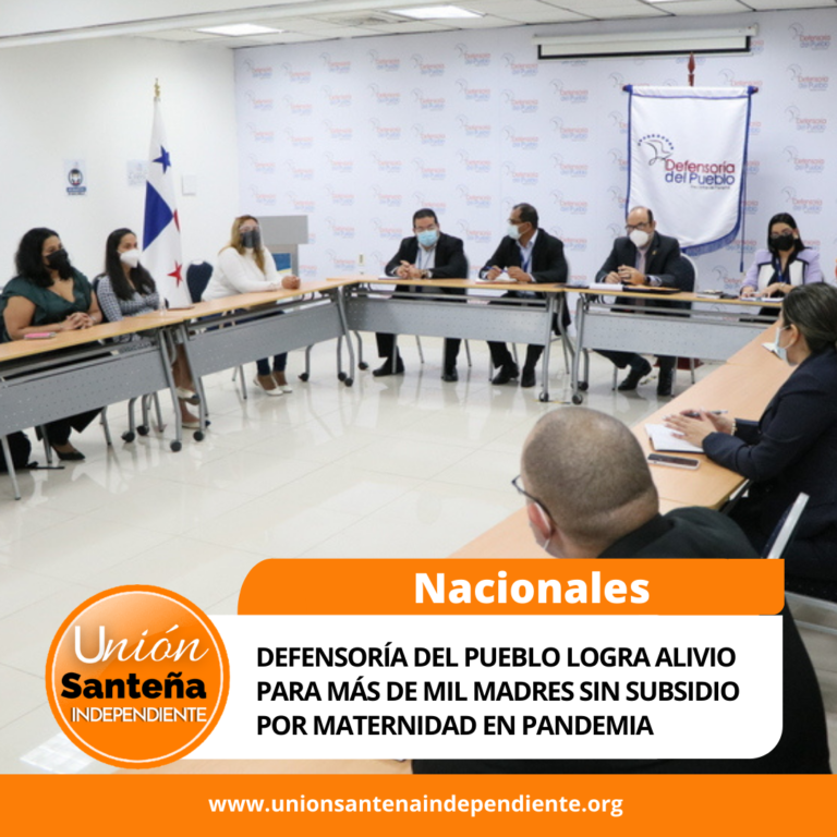 Defensoría del Pueblo logra alivio para más de mil madres sin subsidio por maternidad en pandemia