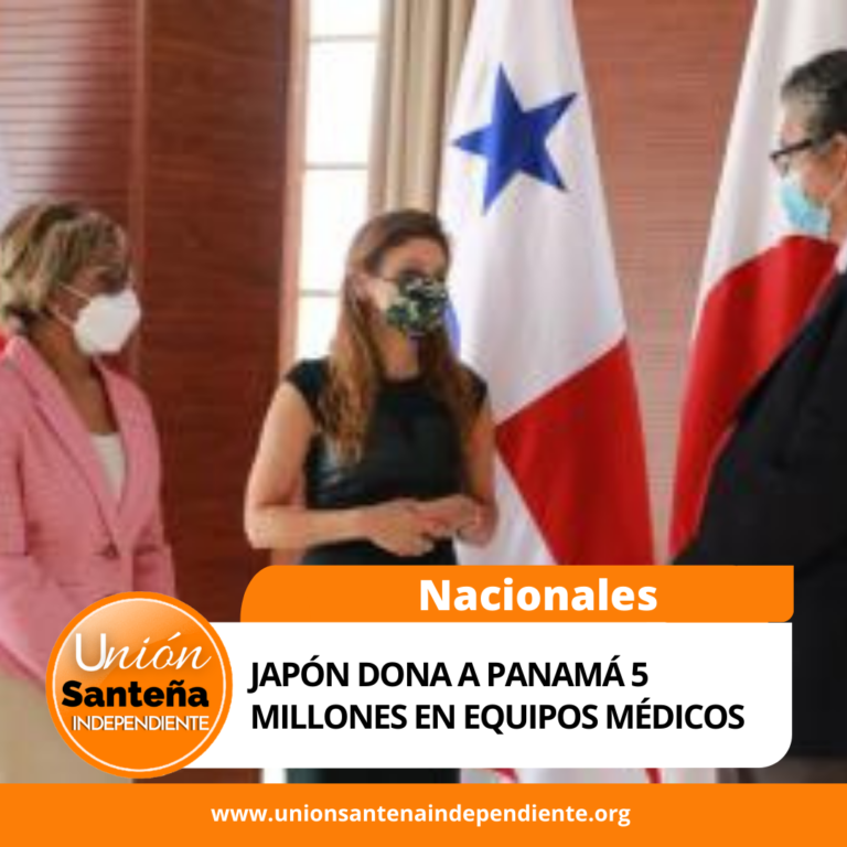 Japón dona a Panamá 5 millones en equipos médicos