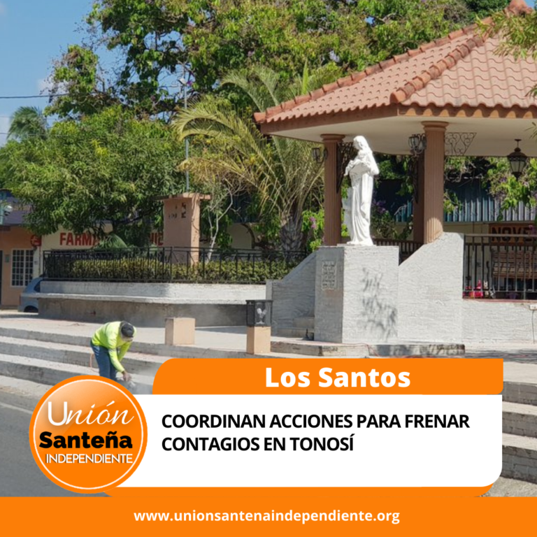 Coordinan acciones para frenar contagios en Tonosí