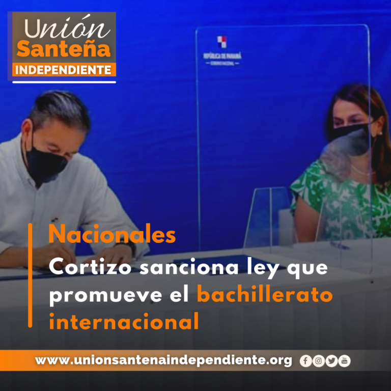 Cortizo sanciona ley que promueve el bachillerato internacional