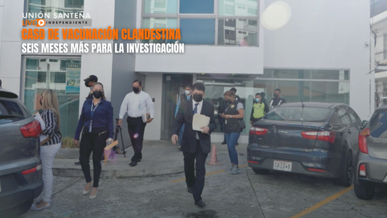Caso de vacunación clandestina Seis meses más para la investigación