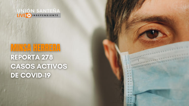 MINSA HERRERA REPORTA 278 CASOS ACTIVOS DE COVID-1