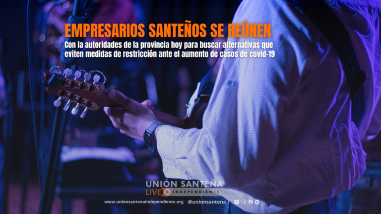 Empresarios santeños se reúnen con la autoridades de la provincia