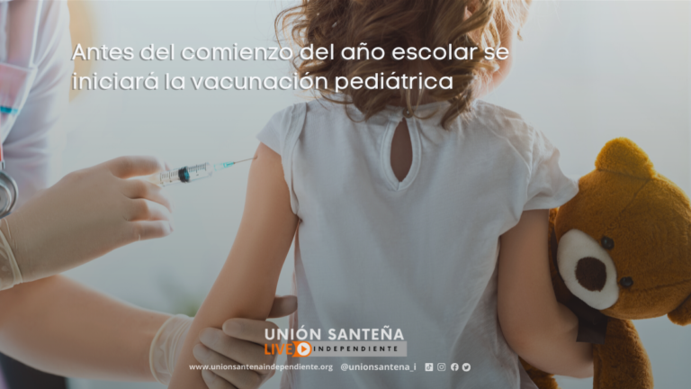 Antes del comienzo del año escolar se iniciará la vacunación pediátrica: Ministro Sucre