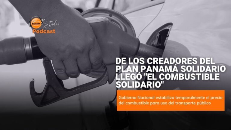 De los creadores del Plan Panamá Solidario llegó «El Combustible solidario»