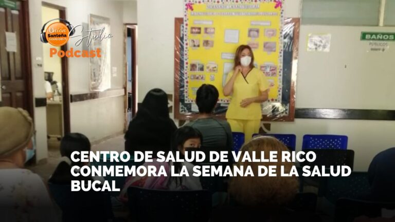 Centro de Salud de Valle Rico conmemora la semana de la salud bucal
